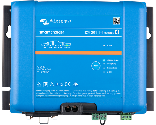 [PSC242551095] Smart IP43 Charger 24/25(1+1) 120-240V