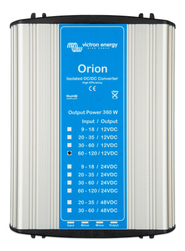 [ORI110123610] Orion 110/12-30A (360W) Isolated DC-DC converter