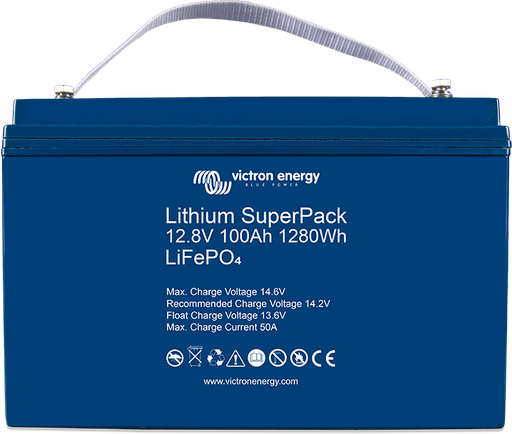 [BAT512110710] Lithium SuperPack 12,8V/100Ah (M8) High Current
