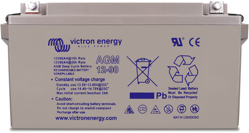 [BAT412101085] 12V/110Ah AGM Deep Cycle Batt. (M8)