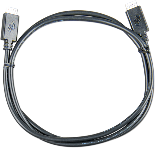 [ASS030531250] VE.Direct Cable 5m (one side Right Angle conn)
